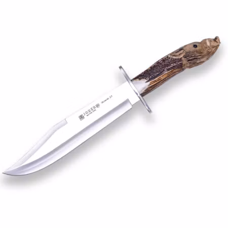 Handgjord Bowiekniv 39 cm – Joker Hjorthorn | Jaktgiganten