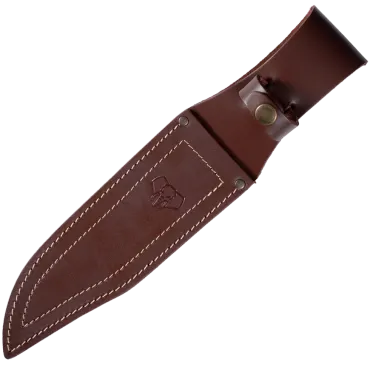 Cudeman JBK-II stor bowie kniv – 33 cm, 20 cm blad, röd Stamina