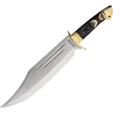 Jättestor bowie kniv 54 cm – 36 cm blad, full tang