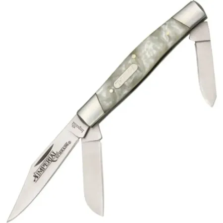 Schrade Imperial Large Stockman fickkniv 8 cm – tre blad och akrylhandtag