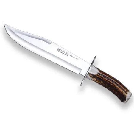 Joker Bowie 25 och Bowie 20 knivset 24,5 + 20 cm – bowieknivar i hjorthorn för storviltsjakt