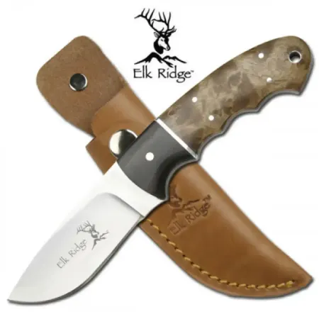 Elk Ridge jaktknivset – Hunter jaktkniv 21 cm & Skinner flåkniv 18 cm i 440-stål