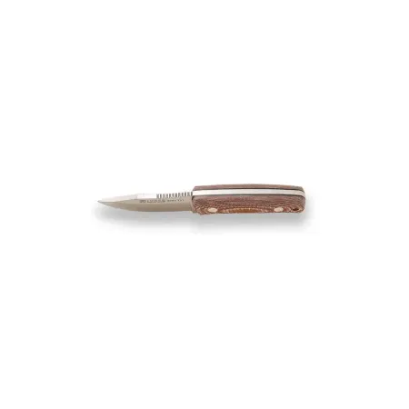 Joker Erizo TS1 jaktkniv 7,5 cm clip point – brunt canvas-micartaskaft