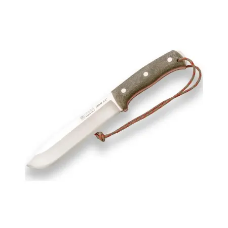 Joker Nomad jaktkniv 16,5 cm clip point – kraftig storviltskniv i Böhler N695 och grön Micarta