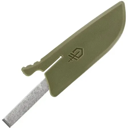 Gerber Spine jaktkniv 9,5 cm – grön, full tang & gummigrepp