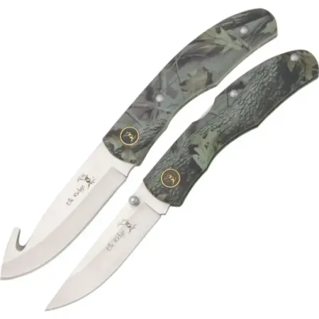 Elk Ridge jaktset ER-045CA – jaktkniv med buköppnare och fällkniv i camo