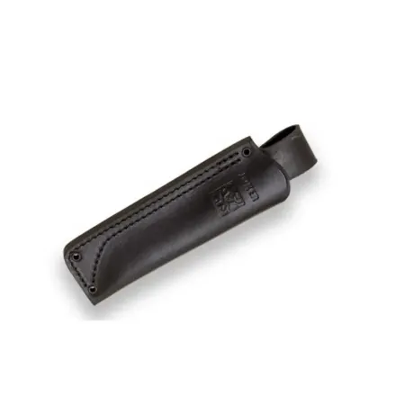 Joker OSO TS1 bushcraftkniv 11 cm – Böhler N695, grönt micartaskaft och läderslida