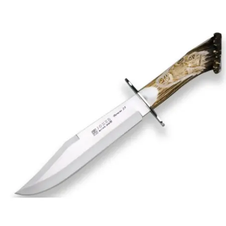 Joker Bowie 25 CT101 jaktkniv 25 cm – bowiekniv med handsnidat hjorthornshandtag