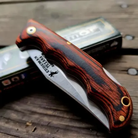 Cudeman Texana 333-R jaktfällkniv ca 8,5 cm – MoVa-stål
