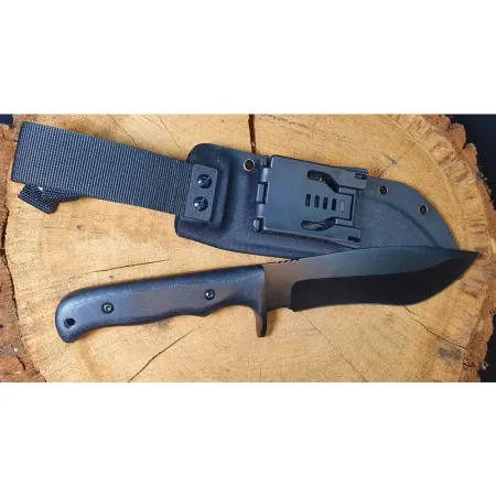 PUMA XP Shadowcat friluftskniv 17,6 cm – svart G10, 7Cr17-stål, Kydexslida