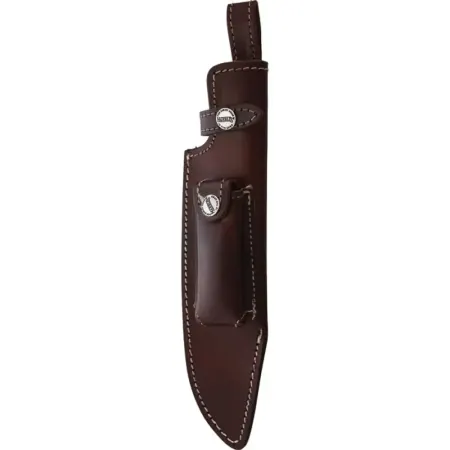 Marbles bowie kniv 20 cm blad – vildmarkskniv med staplat läderhandtag