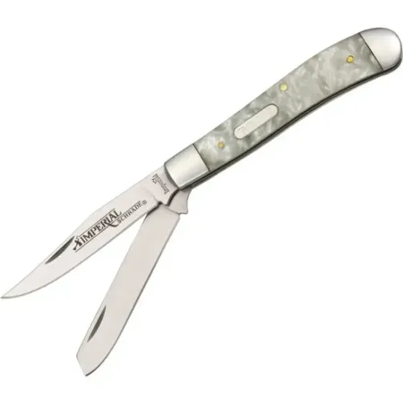 Schrade Imperial Trapper fickkniv 7 cm – två blad och akrylhandtag