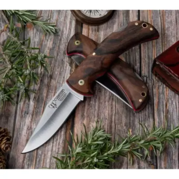 Cudeman Artemis jaktfällkniv 9 cm – valnöt & Böhler N690Co