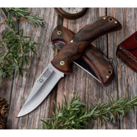 Cudeman Artemis jaktfällkniv 9 cm – valnöt & Böhler N690Co