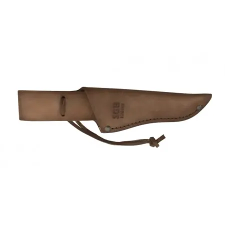 PUMA SGB Coyote jaktkniv 9,7 cm – olivträ, drop point, mässingsbolster