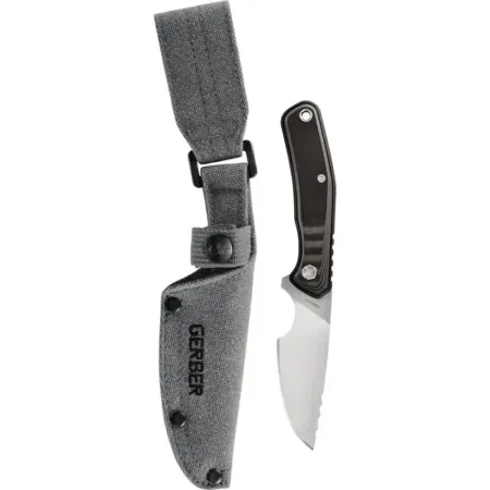 Gerber Downwind Caper svart – jaktkniv 8 cm för småvilt & fågel