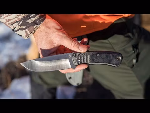 Gerber Downwind Drop Point grey.