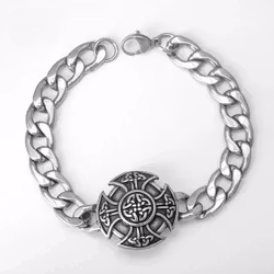 Armband med keltisk symbol i stål