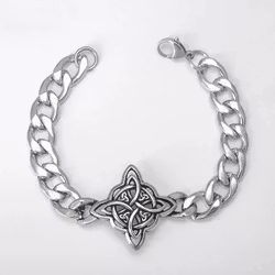 Armband med keltisk knut i stål