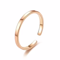Tunn och stilren öppen ring