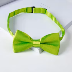 Grön fluga för barn – färdigknuten 10×5 cm