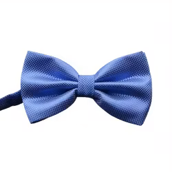 Ljusblå fluga med struktur – fräsch och elegant