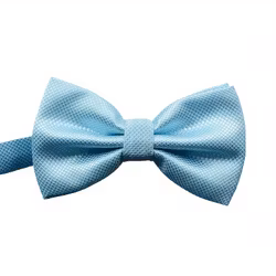 Lake blue fluga med struktur – modern och stilren