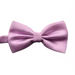 Ljuslila fluga i strukturerat tyg