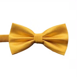 Gul fluga i strukturerat tyg