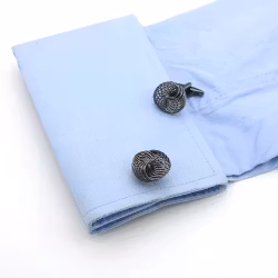 Manschettknappar i rostfritt stål