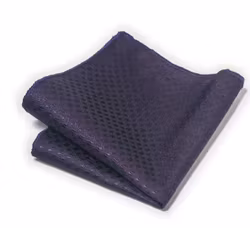 Mörklila näsduk med diskret struktur
