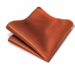 Kopparfärgad näsduk med varm lyster