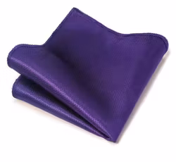 Lila näsduk med lyster