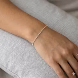 Armband Silver – Tunna Pärlor