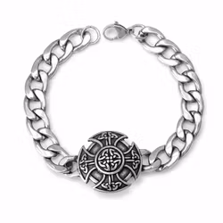 Kraftigt armband med keltisk symbol