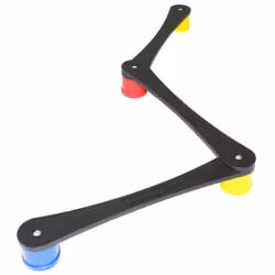 Klubteknik dribling, 3 arme