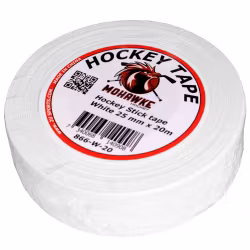 Mohawke Hockey Tape 25 mm x 20 m, Hvid