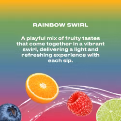 Cwench Hydration Electrolyte Mix - Rainbow Swirl, 45 port.