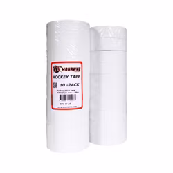 Mohawke Hockey Tape 25 mm x 20 m, Hvid, 10-pak