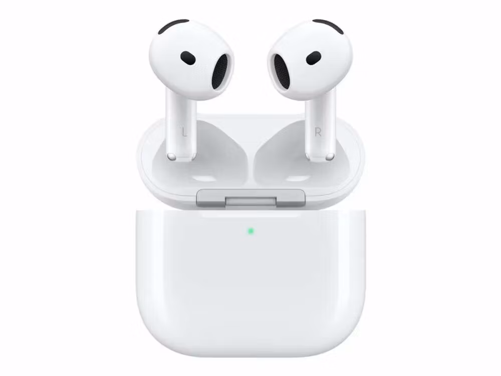 Apple AirPods 4, Trådlösa Hörlurar, Aktiv Brus­dämpning