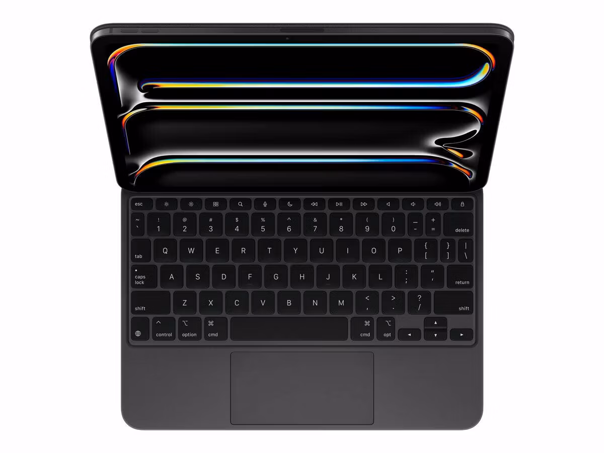 Apple Magic Keyboard, Tangentbord + Folio-fodral, Trådad, Dansk, Apple iPad Pro 13"