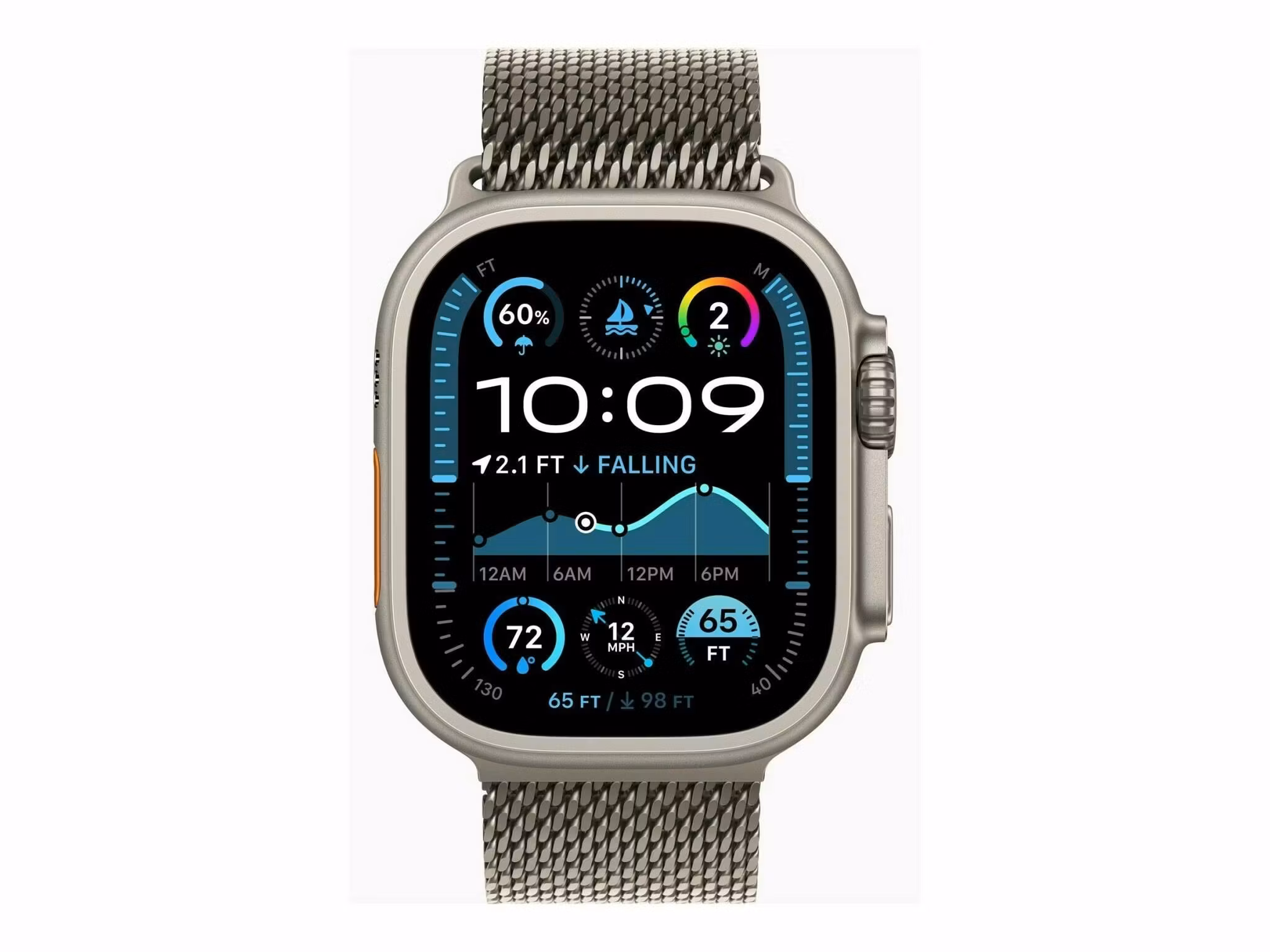 Apple Watch Ultra 2 49 mm Grå Smartklocka
