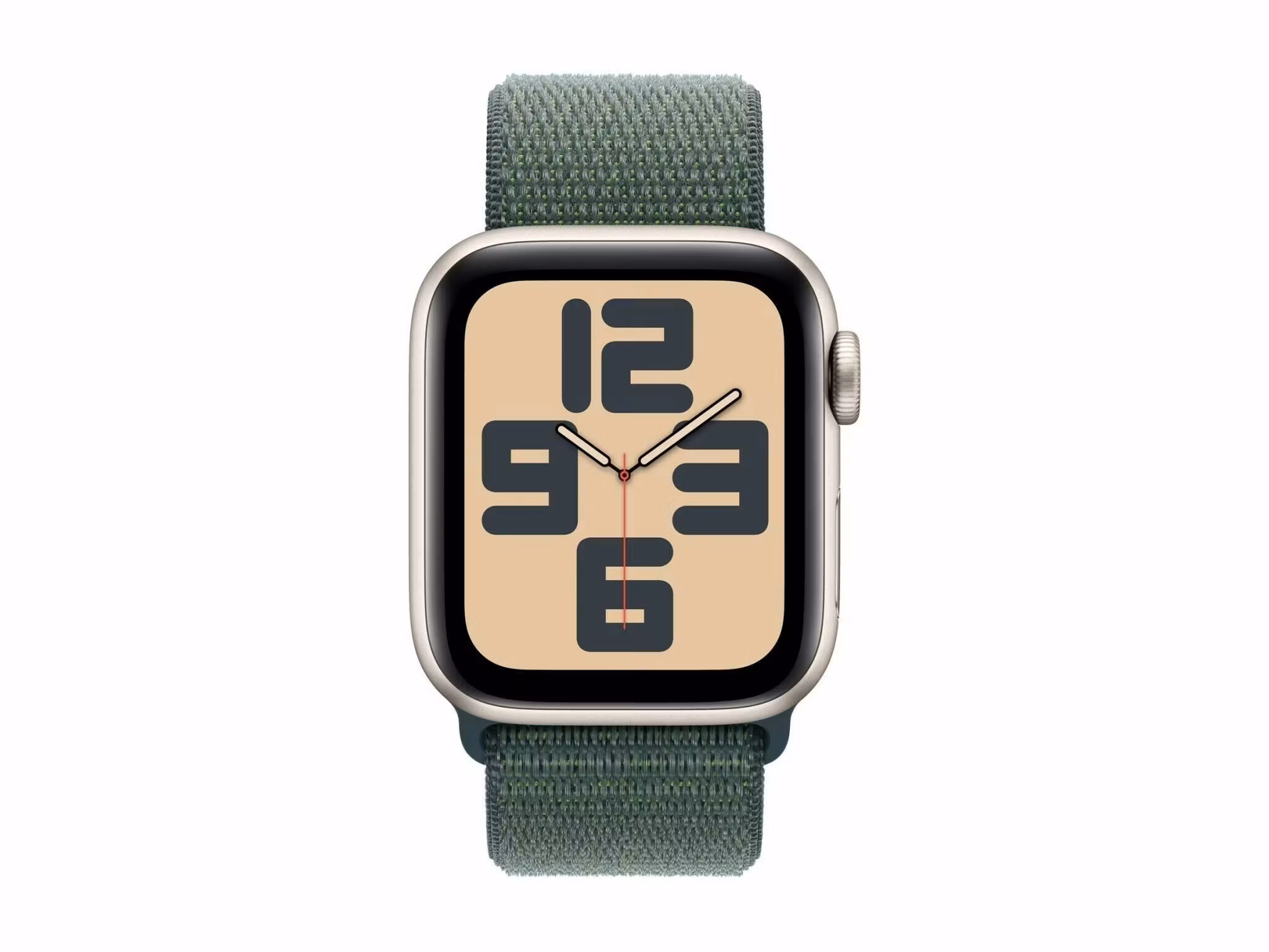 Apple Watch SE, 40 mm, Grön/Silver Smartklocka
