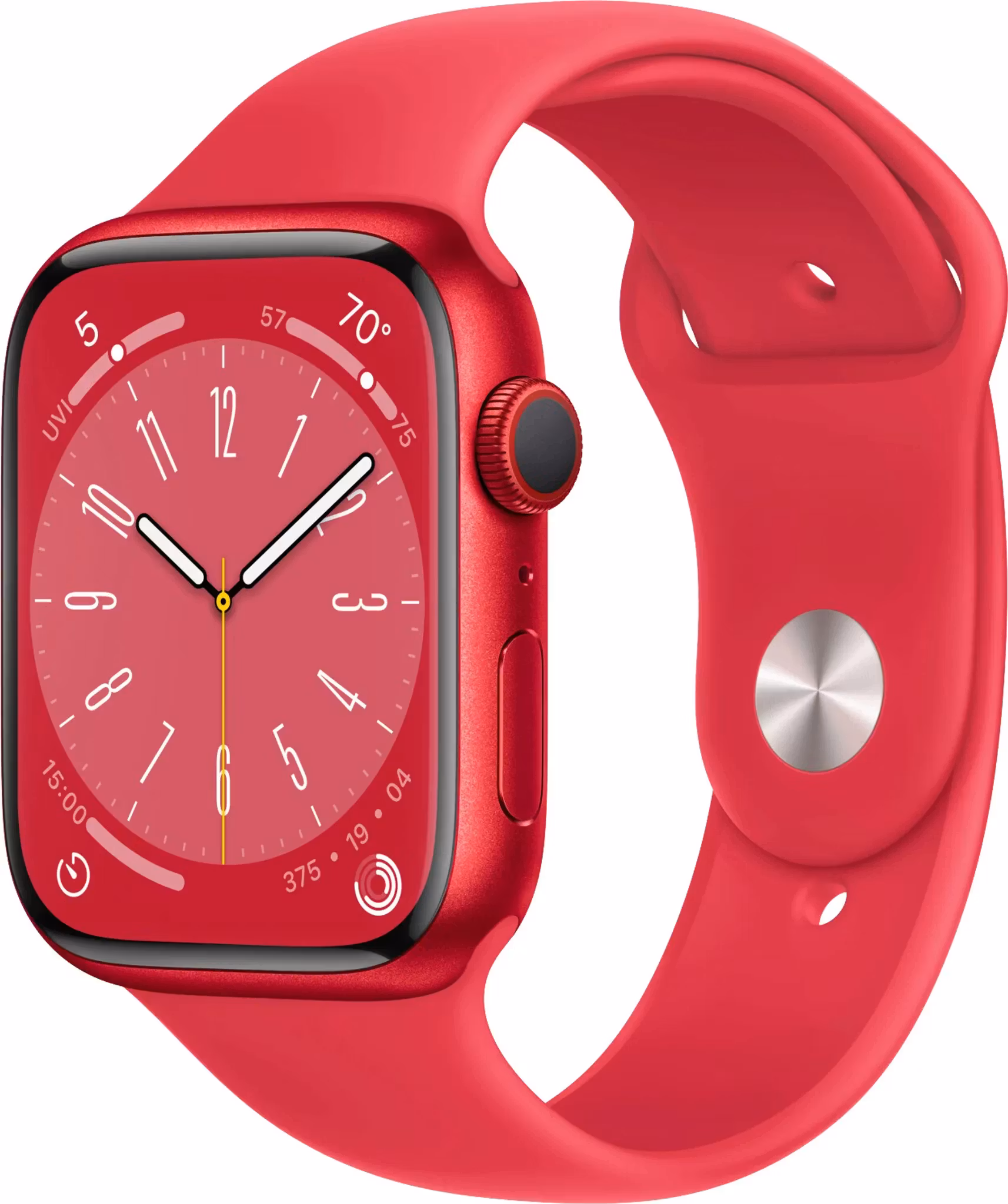 Apple Watch Series 8 (GPS + Cellular) 45 mm Röd