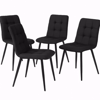 Classic Velvet | 4 matstolar i sammet