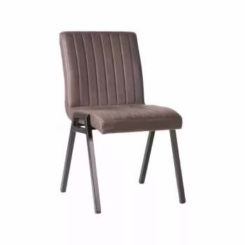 Matz | 2-pack matstolar i mikrofiber – antracitgrå