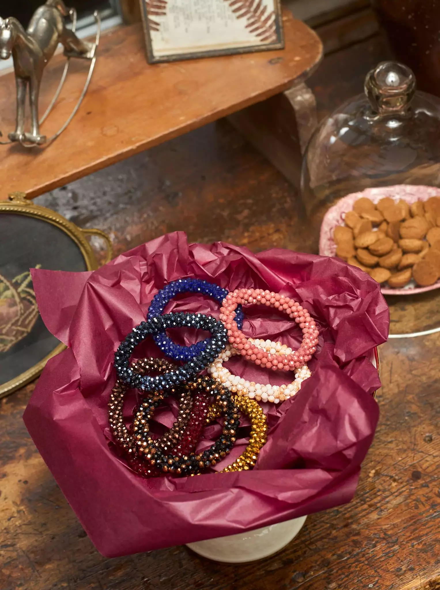 Multi Rose 2-i-1 multi armband