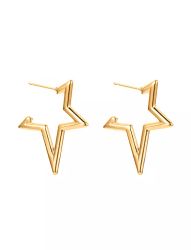 Örhängen Shooting Star Guld