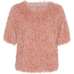 Rosa fluff blus
