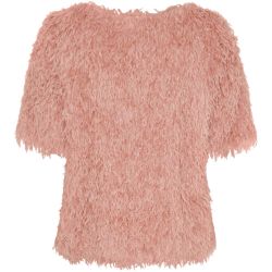 Rosa fluff blus
